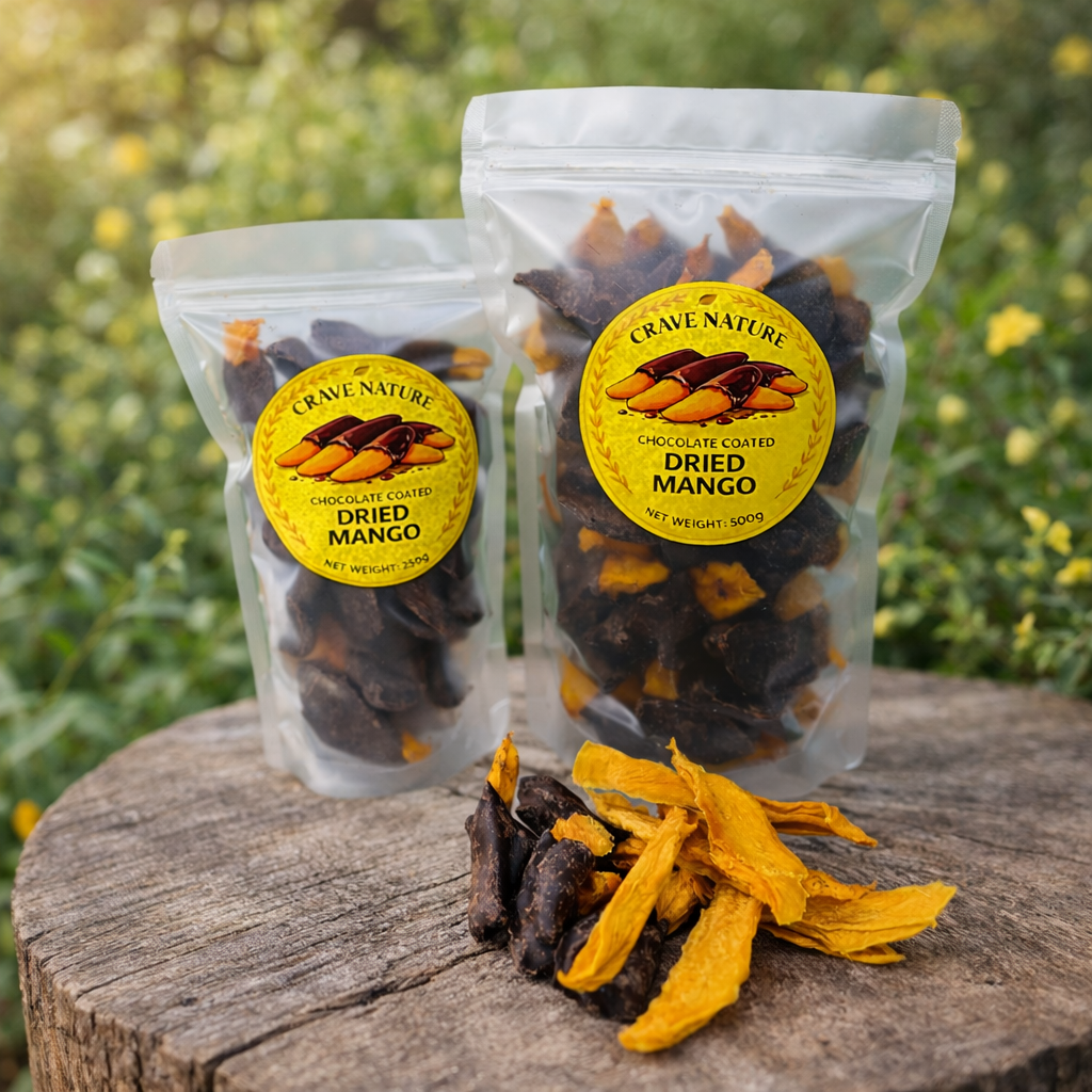 Dried Mango Chocolate Coated