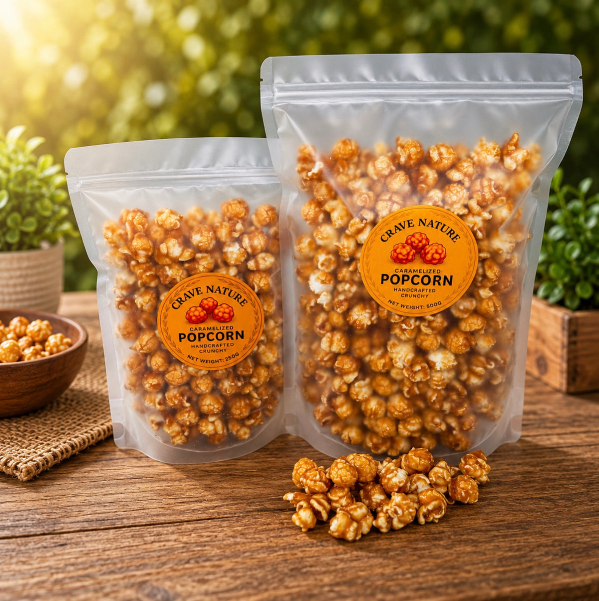 Caramelised Butter Popcorn